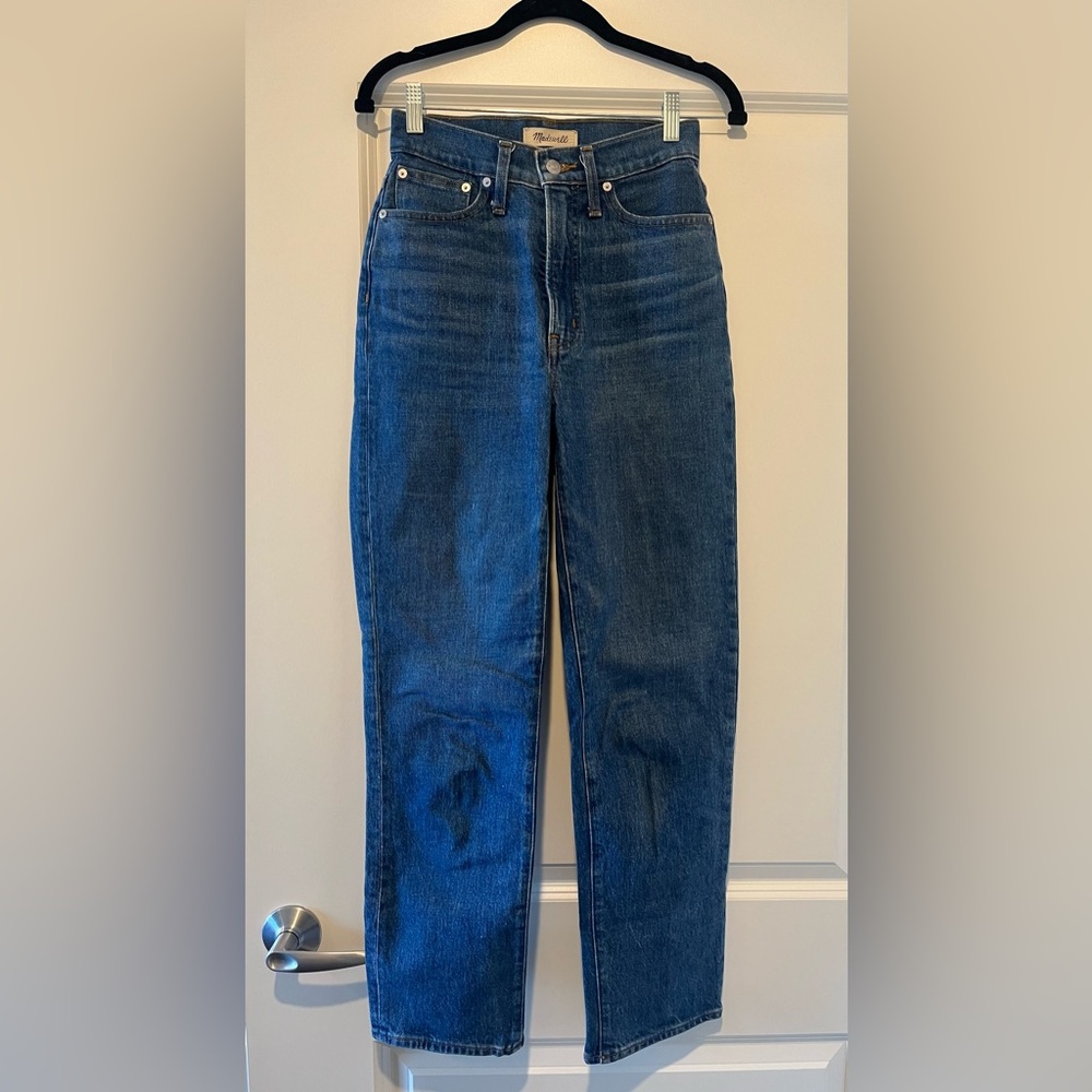Madewell Women's Straight Leg Jeans - Blue